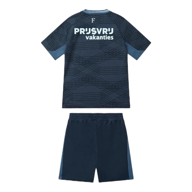 Conjunto Infantil Feyenoord 25/26 - Segunda Equipación