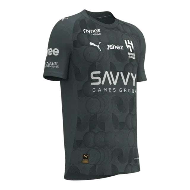 Camiseta AlHilal 25/26 - Tercera Equipación (Gris)