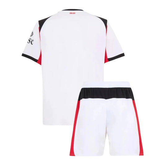 Conjunto Infantil AC Milan 25-26 - Segunda Equipación