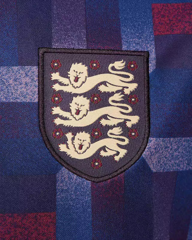 Camiseta Pre-Partido Seleção da Inglaterra 24-25 - Segunda Equipación
