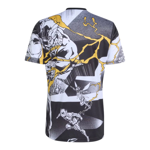 Camiseta Pre-Partido Real Madrid Marvel Avengers 25-26