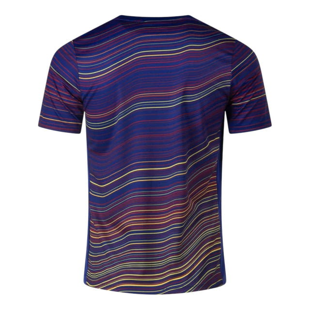 Camiseta Pre-Partido Barcelona 25/26 (Azul)