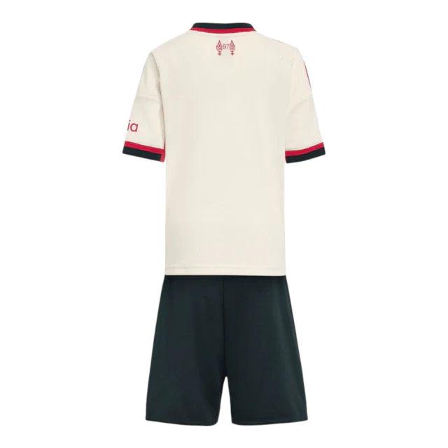 Conjunto Infantil Liverpool 25/26 - Segunda Equipación