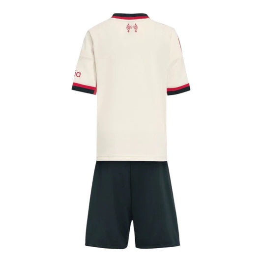 Conjunto Infantil Liverpool 25/26 - Segunda Equipación