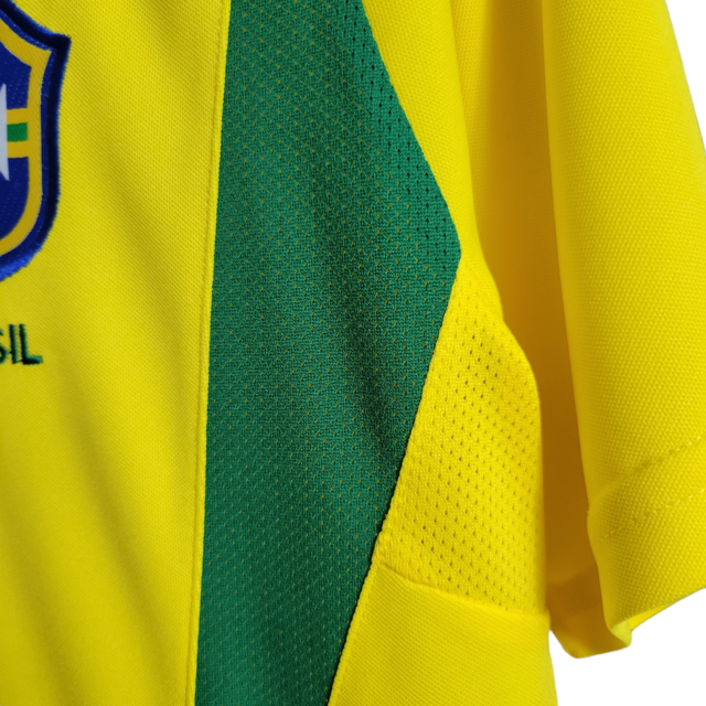 Retro Seleção Brasileira 2002 - Primera Equipación
