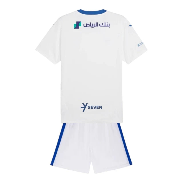 Conjunto Infantil AlHilal 24/25 - Segunda Equipación