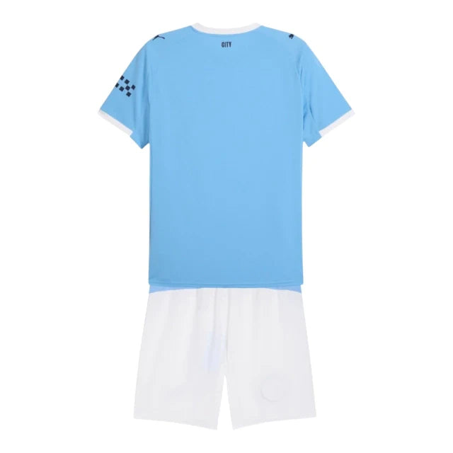 Conjunto Infantil Manchester City 25/26 - Primera Equipación