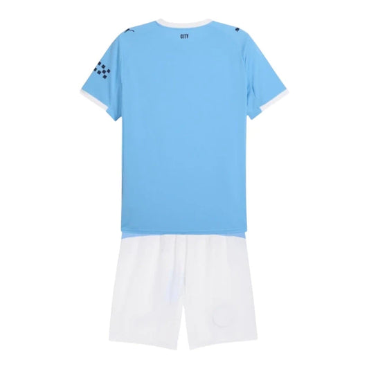Conjunto Infantil Manchester City 25/26 - Primera Equipación
