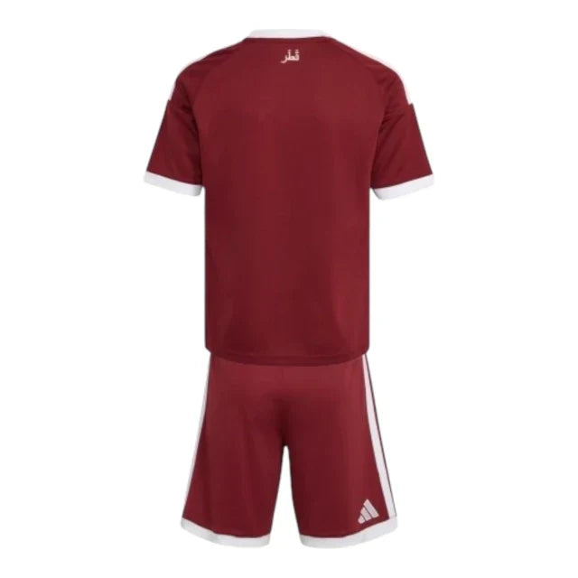 Conjunto Infantil Qatar 26/27 - Primera Equipación