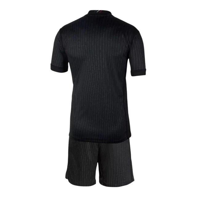 Conjunto Infantil PSG 25/26 - Cuarta Equipación (Negro)