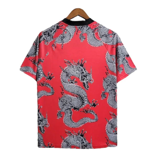 Camiseta Retro Manchester United Ano Novo Chinês 20/21 - Edición Especial