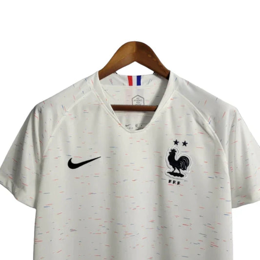 Camiseta Retro Francia Copa do Mundo 2018 - Segunda Equipación