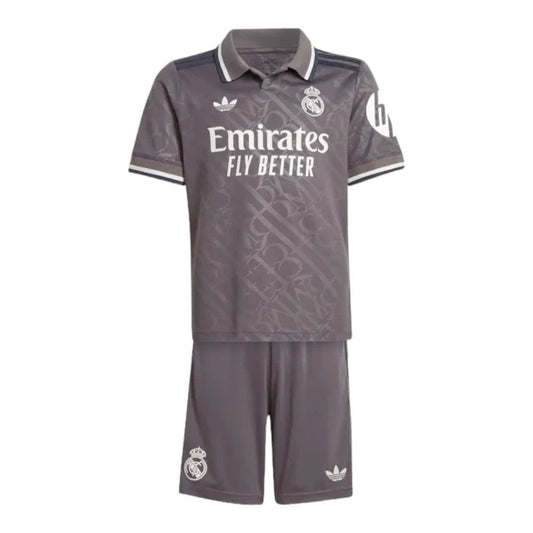 Conjunto Infantil Real Madrid 24/25 - Tercera Equipación