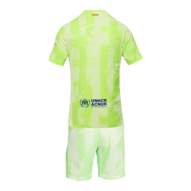 Conjunto Infantil Barcelona 24/25 - Tercera Equipación