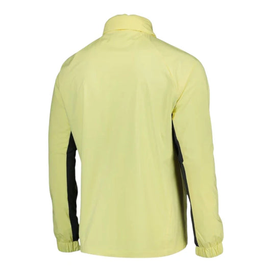 Chaqueta Cortavientos Everton 24/25 (Amarillo/Gris)