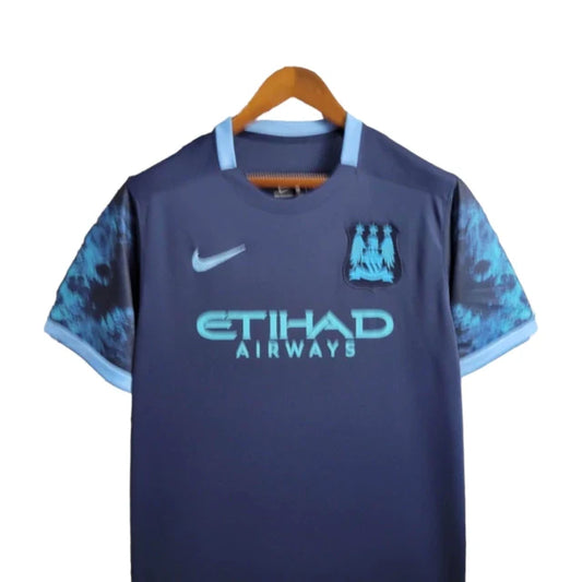 Camiseta Retro Manchester City 2015/2016 - Segunda Equipación