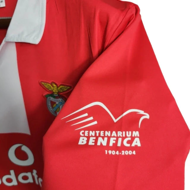 Camiseta Retro Benfica 2004/2005 (Blanco)