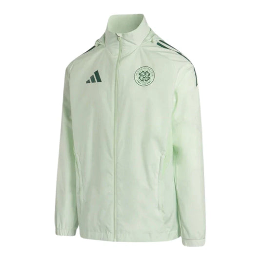 Chaqueta Cortavientos Celtic 25/26 (Verde)