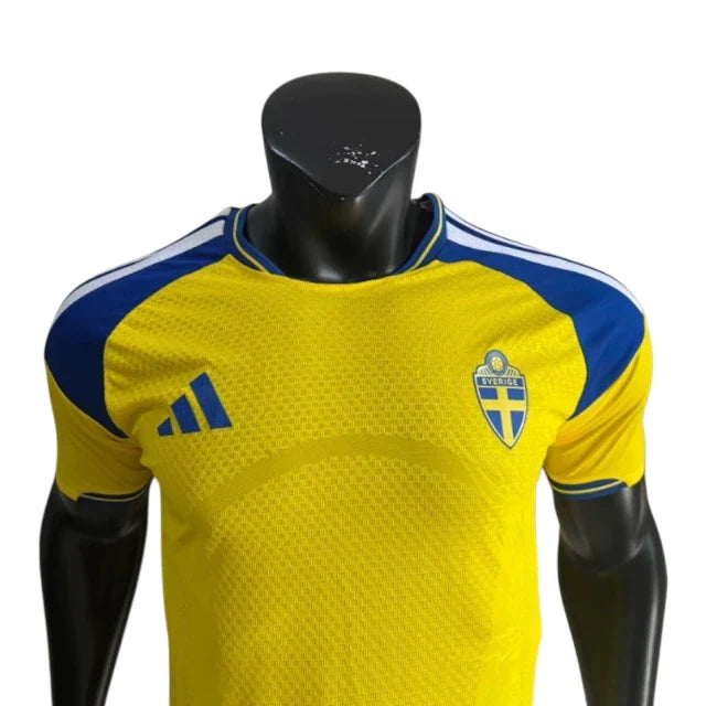 Camiseta Seleção Suécia Jugador 26-27 - Primera Equipación
