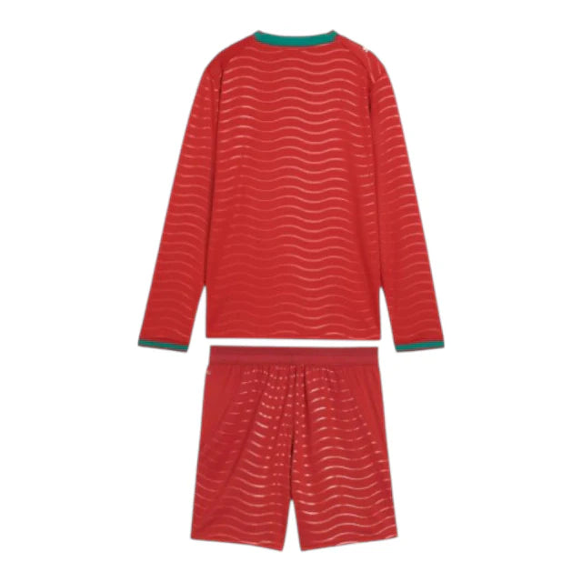 Conjunto Infantil Seleção Portugal Manga Larga 26-27 - Primera Equipación