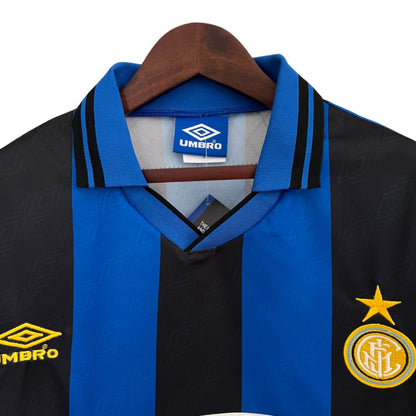 Retro Inter de Milão 1995-1996 - Primera Equipación