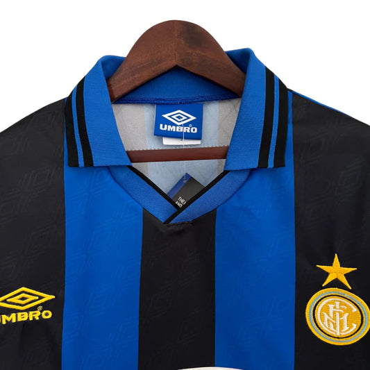 Retro Inter de Milão 1995-1996 - Primera Equipación