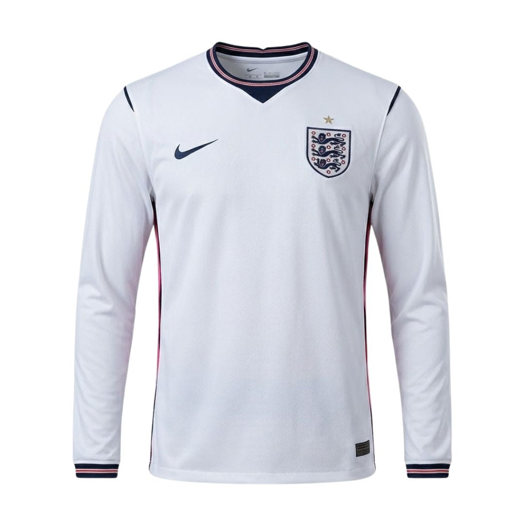 Camiseta Inglaterra Manga Larga 26/27 - Primera Equipación