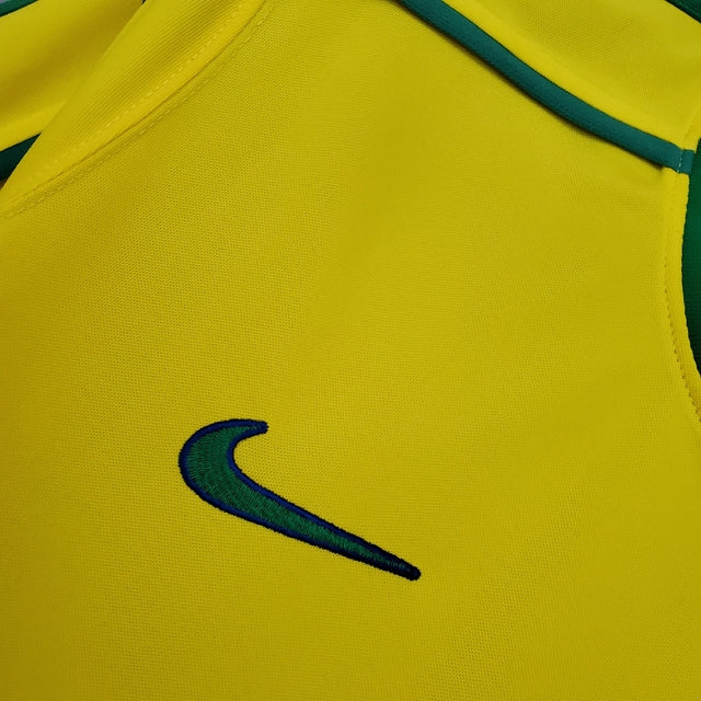 Retro Seleção Brasileira 1998 - Primera Equipación