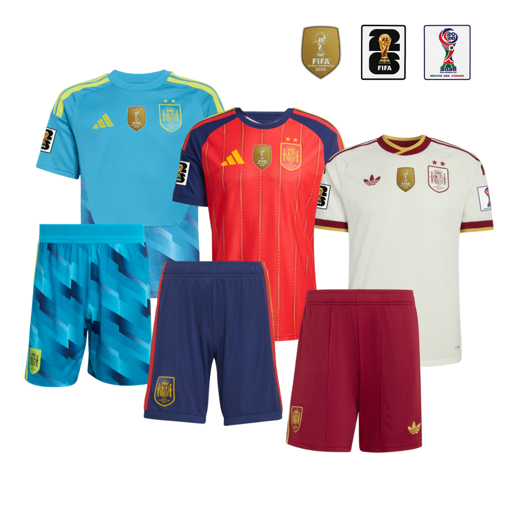 Conjunto Infantil España 26/27 - Segunda Equipación