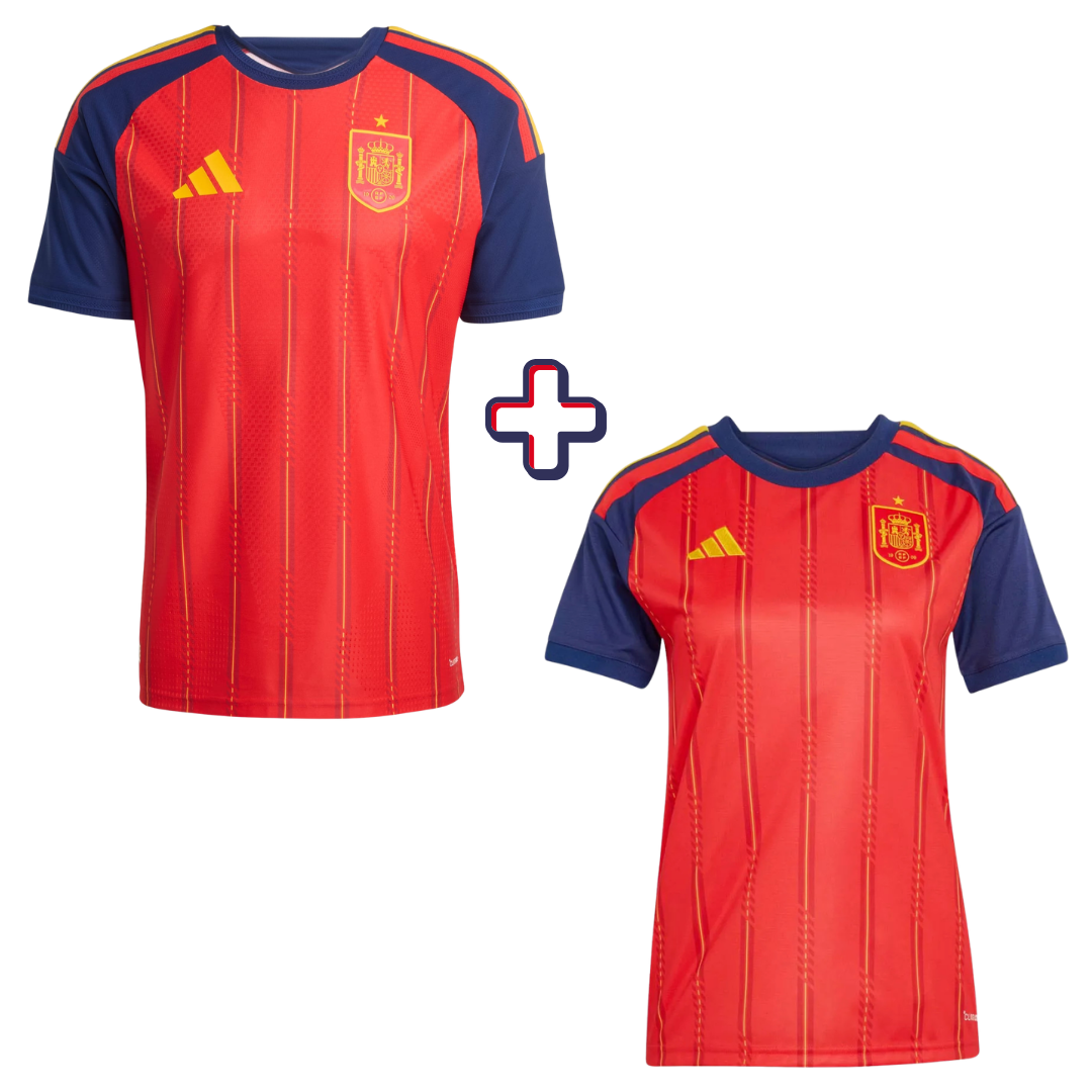 Kit para Parejas España 26/27 - Primera Equipación