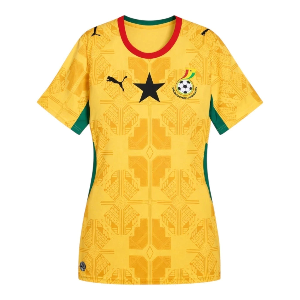 Camiseta Ghana 26/27 - Segunda Equipación Mujer