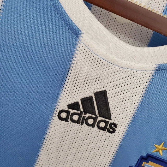 Retro Seleção da Argentina 2010 - Primera Equipación