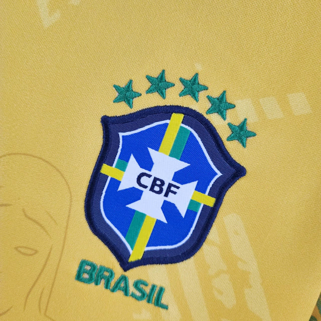 Camiseta Seleção Brasileira Cristo Redentor - Edición Especial Especial Mujer