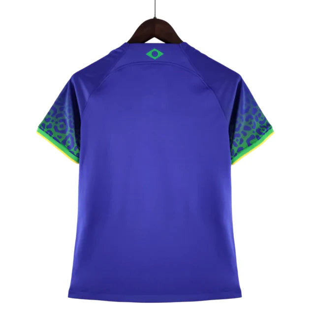 Camiseta Seleção Brasileira 2022 - Segunda Equipación Mujer