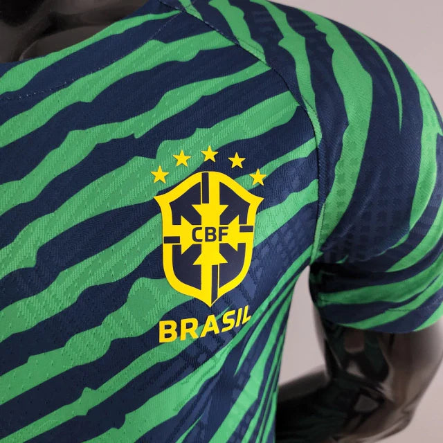 Camiseta Pre-Partido Seleção Brasileira 2022 Jugador