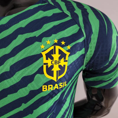 Camiseta Pre-Partido Seleção Brasileira 2022 Jugador