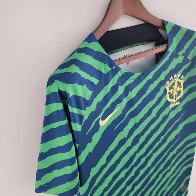 Camiseta Pre-Partido Seleção Brasileira 2022