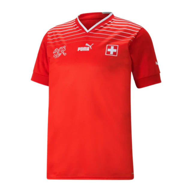 Camiseta Seleção da Suíça 2022 - Primera Equipación