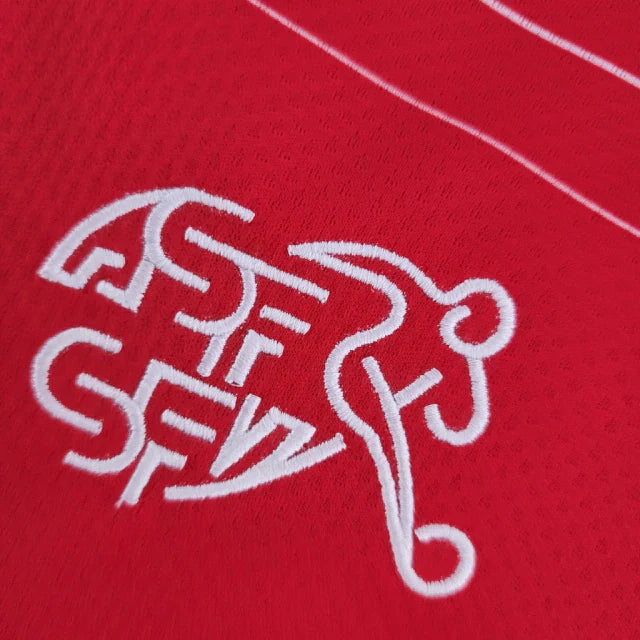 Camiseta Seleção da Suíça 2022 - Primera Equipación