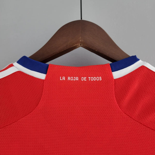Camiseta Seleção do Chile 2022 - Primera Equipación