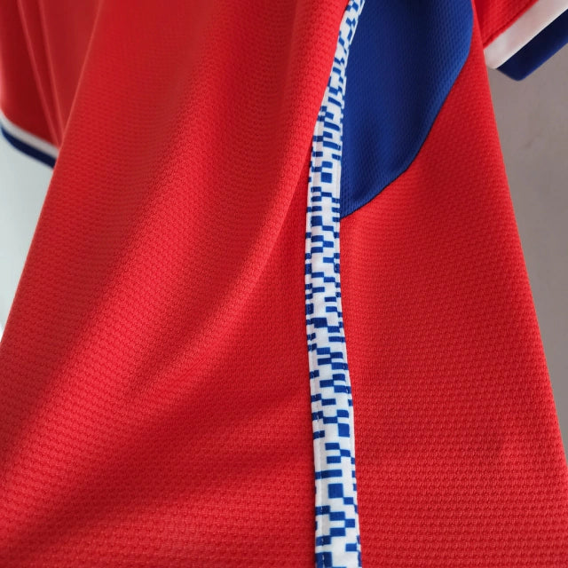 Camiseta Seleção do Chile 2022 - Primera Equipación