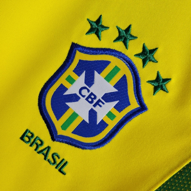 Retro Seleção Brasileira 2002 - Primera Equipación