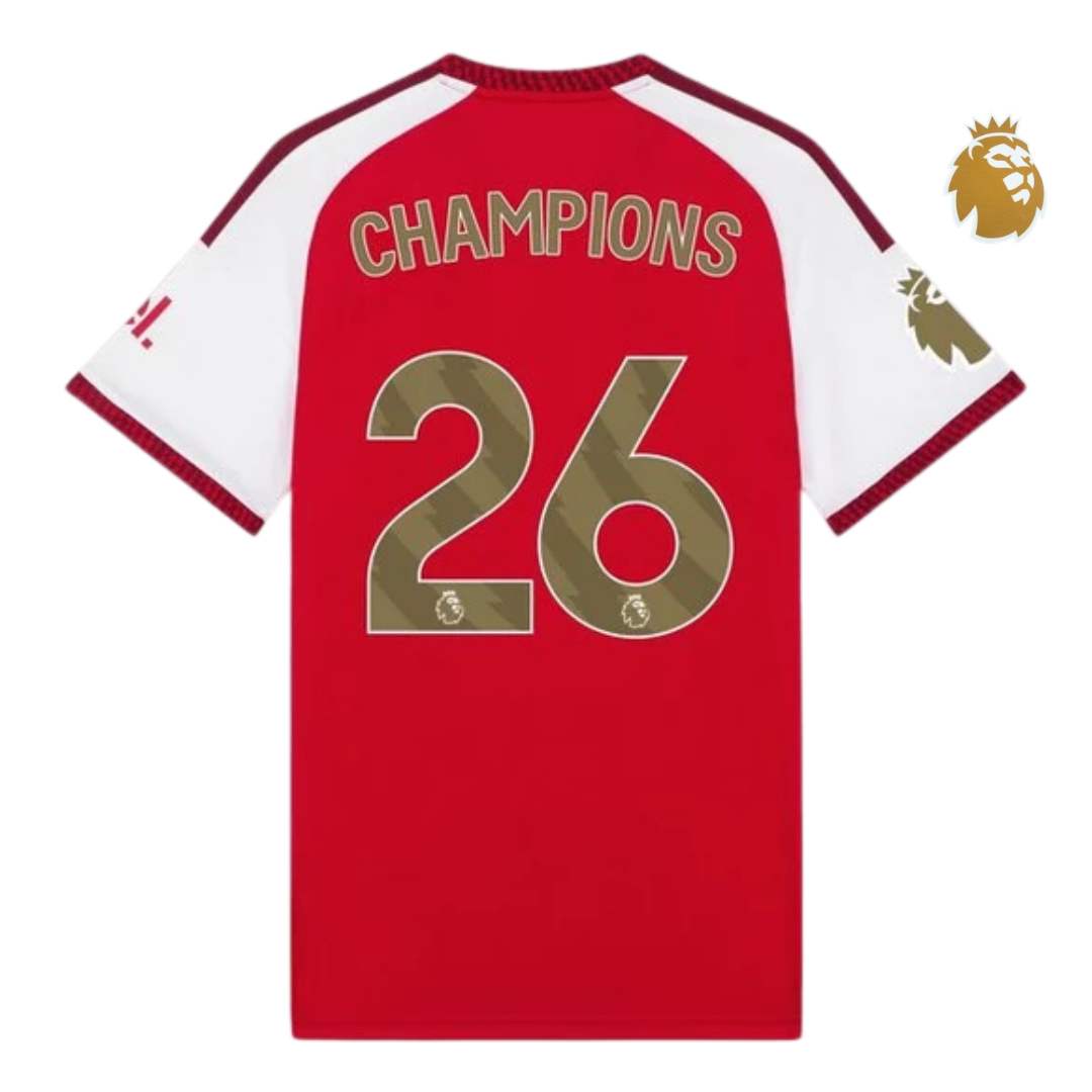 Camiseta Arsenal “Champions 26” - Primera Equipación