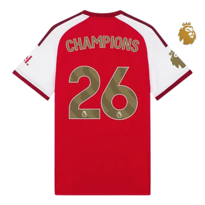 Camiseta Arsenal “Champions 26” - Primera Equipación