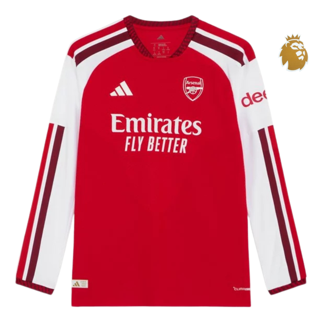 Camiseta Manga Larga Arsenal “Champions 26” - Primera Equipación