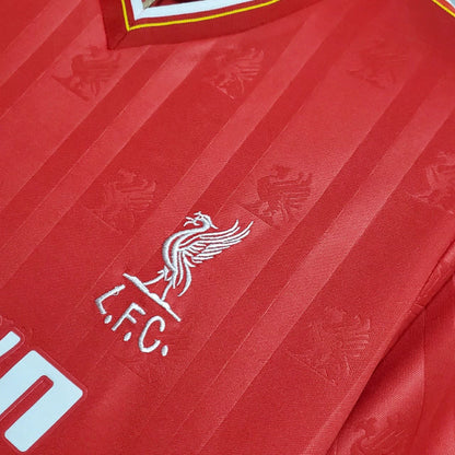 Camiseta Retro Liverpool 1985/1986 (Blanco)