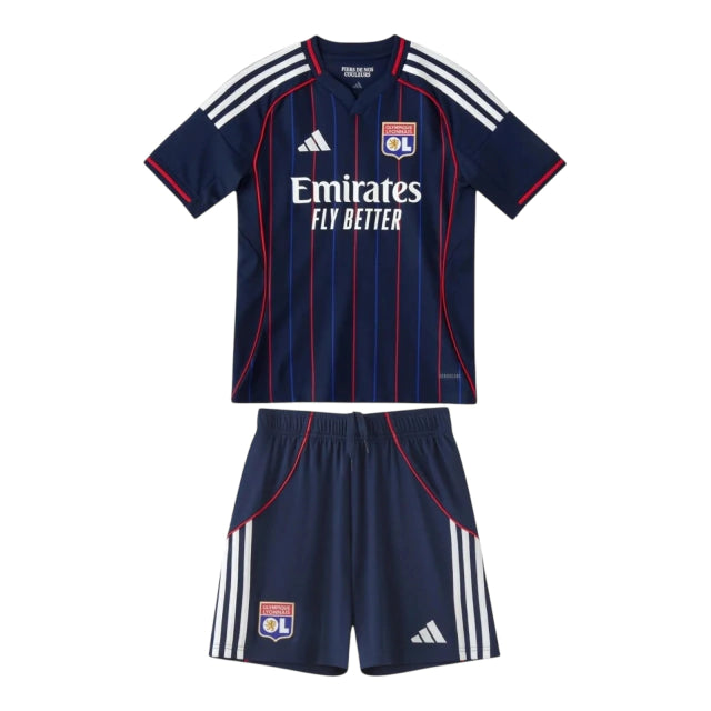 Conjunto Infantil Lyon 25-26 - Segunda Equipación
