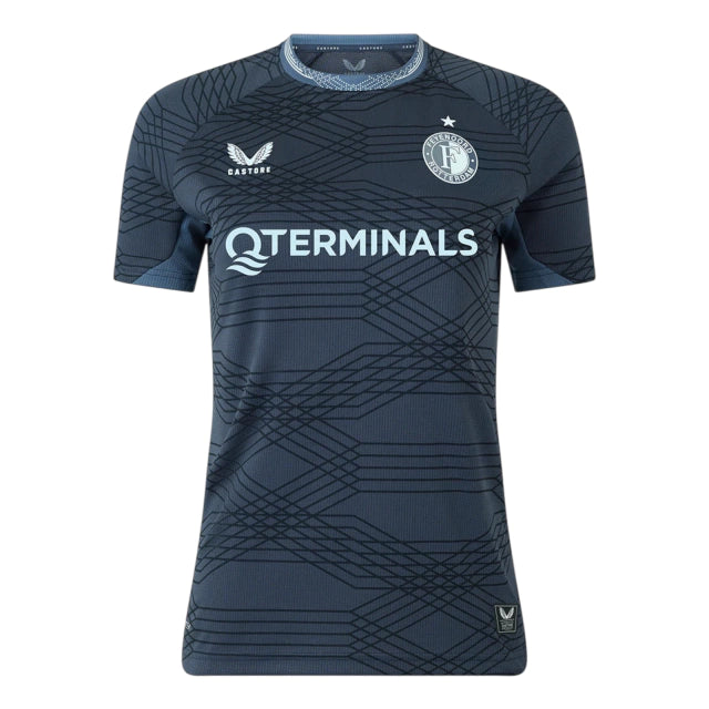 Camiseta Feyenoord 25-26 - Segunda Equipación Mujer