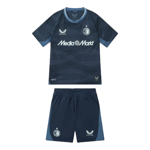 Conjunto Infantil Feyenoord 25-26 - Segunda Equipación