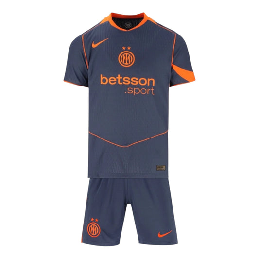 Conjunto Infantil Inter de Milão 25-26 - Tercera Equipación